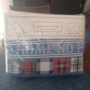 Vintage Louis Nichole Lullaby & Goodnight Twin Sheet Set